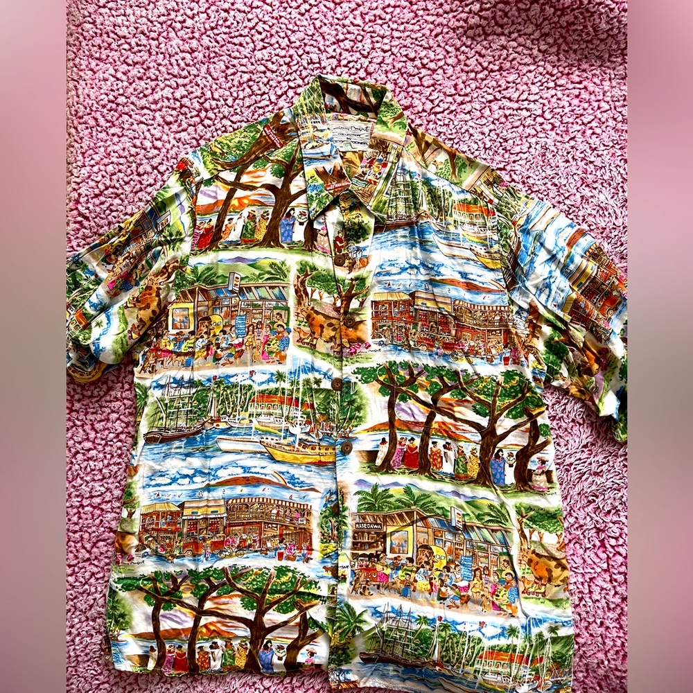 Reyn Spooner Vintage Hawaiian Men’s Shirt Medium